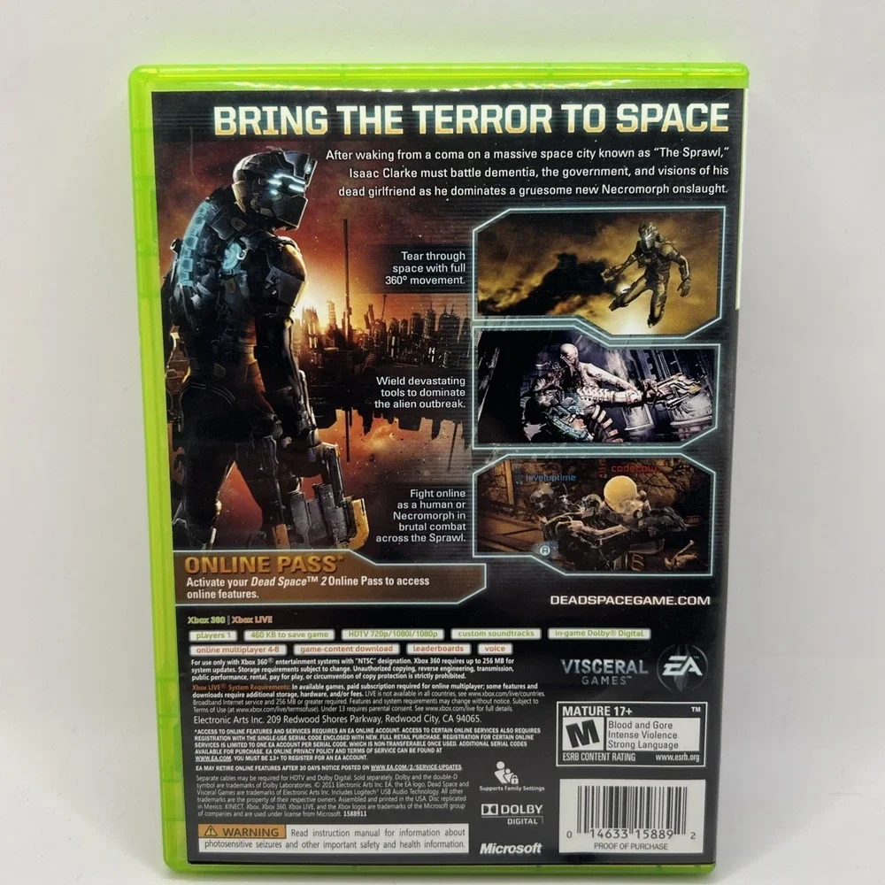 Dead Space 2 (Microsoft Xbox 360) *COMPLETE - TESTED*